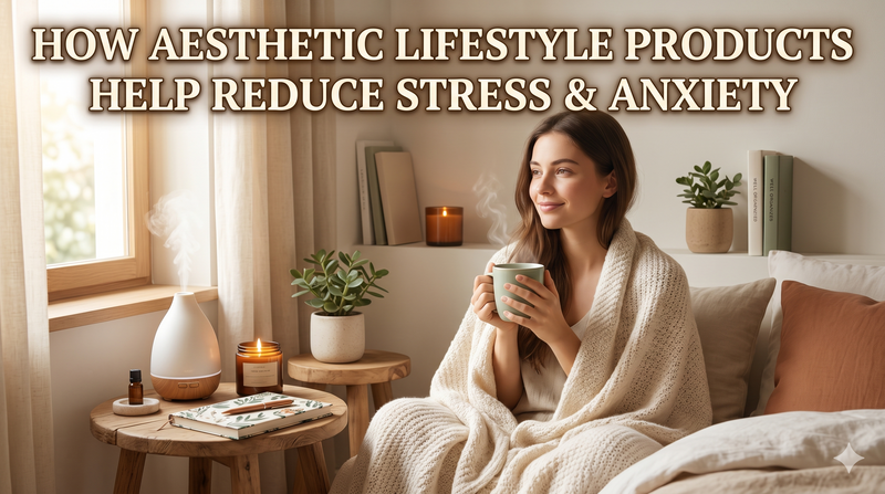How Aesthetic Lifestyle Products Help Reduce Stress & Anxiety