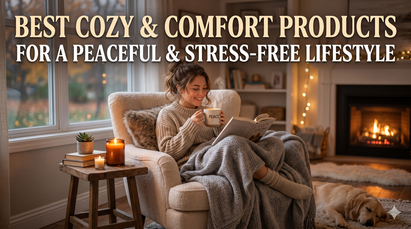 Best Cozy & Comfort Products for a Peaceful and Stress-Free Lifestyle