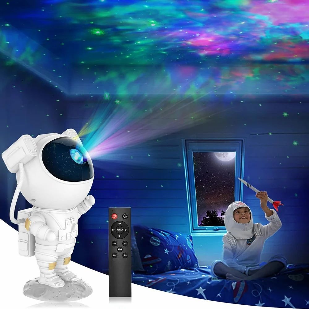 Astronaut Starry Night Light Projector