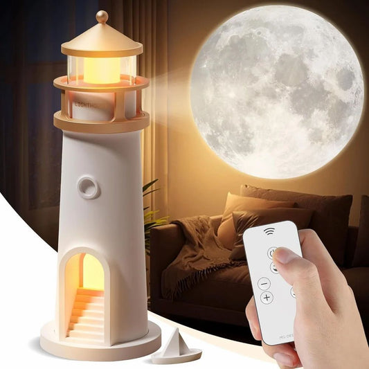 Lighthouse Moon Projector Lamp